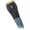 ICY DOCK - MB4026L-B - SlimSAS 4i SFF-8654 uz OCuLink 4i SFF-8611 kabelis – 0,5 m