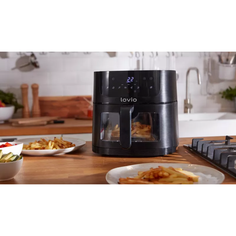 Lovio LVAF002BK PureFry XL Smart 6L Melns