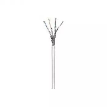 Wentronic Goobay CAT 6 tīkla kabelis, S/FTP (PiMF), pelēks, 100 m - CCA vara maisījums, AWG 27/7 (vītais), LSZH (93954)