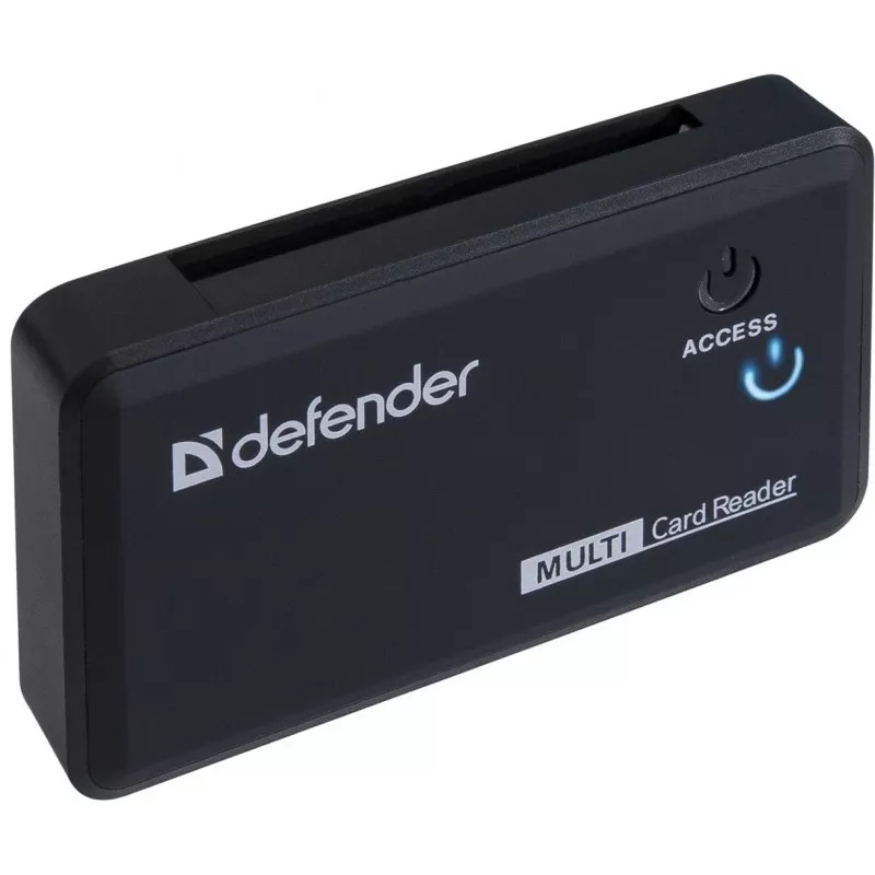 Karšu lasītājs Defender OPTIMUS USB 2.0 Universal Melns