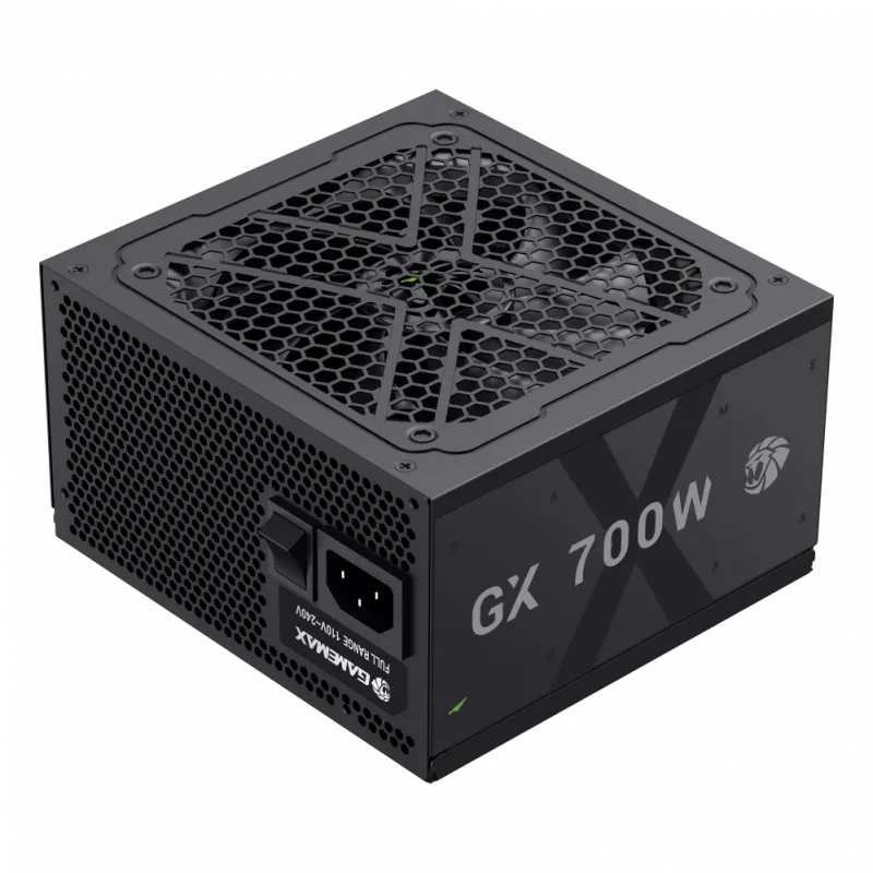 Gamemax barošanas bloks, 80 PLUS, Gold | GX 700G | 700 W | Nenodulārs