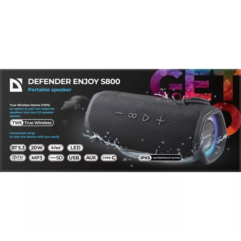 Bluetooth skaļrunis ENJOY S800 20W