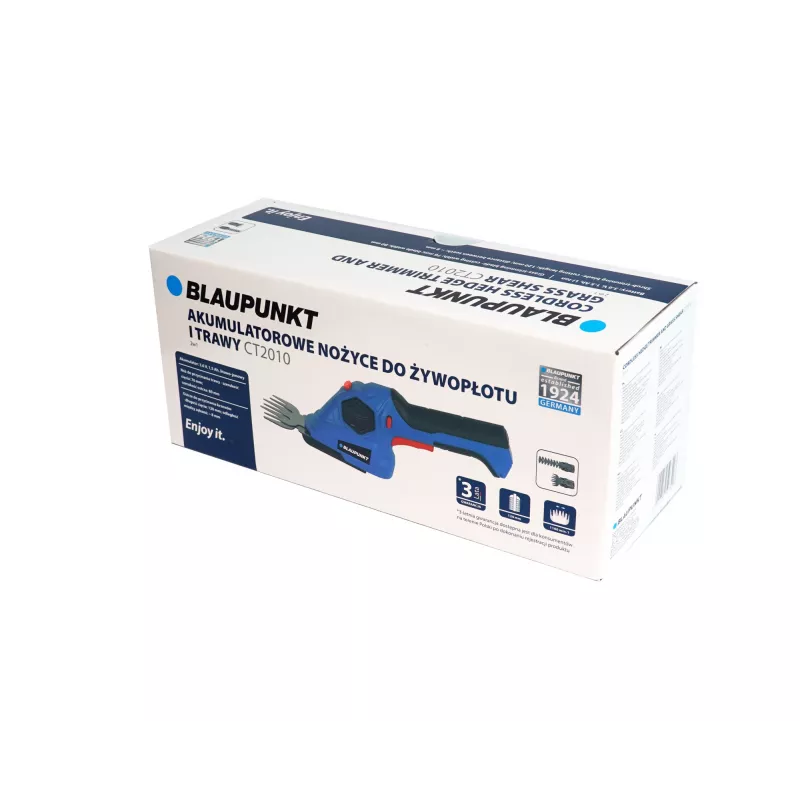 Blaupunkt CT2010 zāles un dzīvžoga šķēres 2-in-1 18V