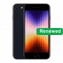 Apple Renew Grade A | iPhone SE (3. paaudze, 2022) | Midnight | 4,7 collas | Retina HD | A15 Bionic | 4 GB | 64 GB | iOS