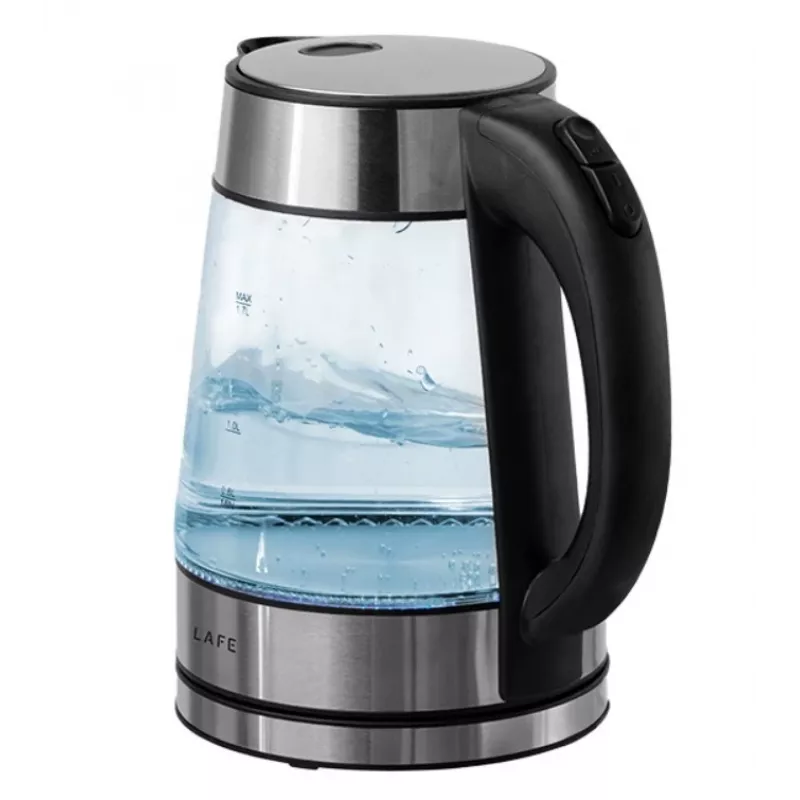 Stikla tējkanna LAFE LAFCZA47618 — 1,5 L tilpums, 100% pārstrādājama