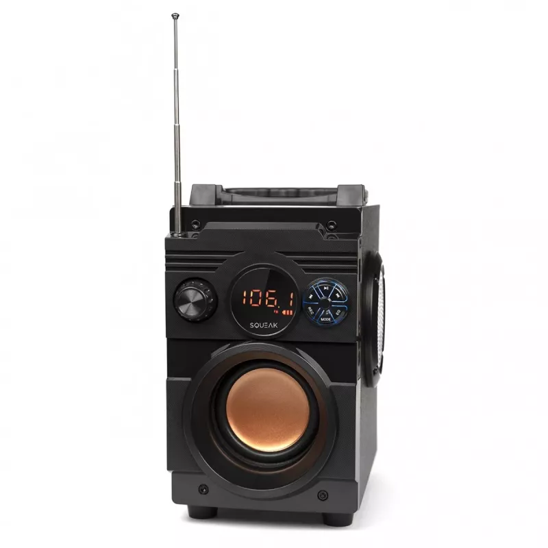 Squeak Bassblaster Bluetooth 5.1 skaļrunis, FM radio, MP3 atskaņotājs SQ1001