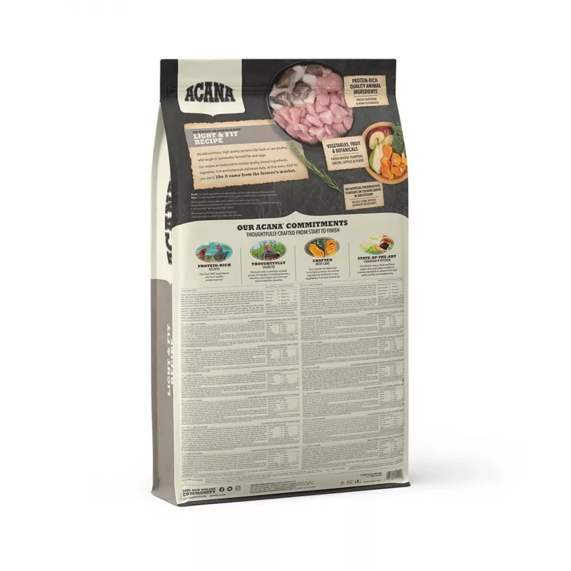ACANA Dog Light & Fit Recipe - sausā suņu barība - 11,4kg