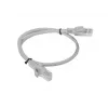 Tīkla kabelis Lanberg PCU6-10CC-0050-S RJ-45 Cat6 0,5 m pelēks