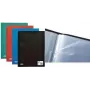 Prezentācijas mape Elba 32048009 A4, 40 kabatiņas, melna, PP 0,3 mm