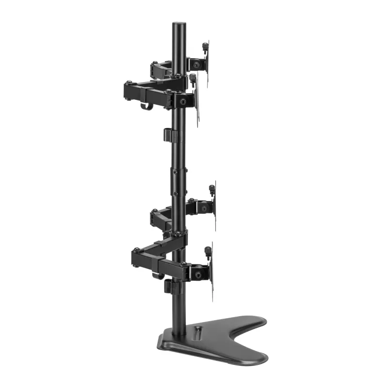 LCD kronšteins SBOX LCD-F048-2 17–32 collu displejiem, atbalsta 4×9 kg, VESA 100×100