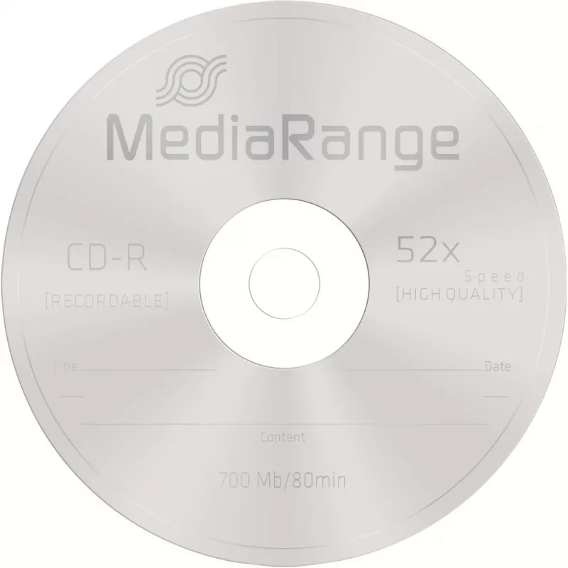CD-R MediaRange MR214 700 MB 52x 10 gab.