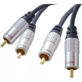 Audio kabelis ShiverPeaks SP-PROFESSIONAL 1.5m 2xRCA