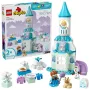 Būvniecības rotaļlieta LEGO DUPLO 10455 Disney Annas un Elsas ledus pils ballīte — DUPLO komplekts, 54 detaļas, 4 minifigūras, vecumam 2+