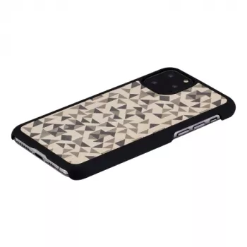 Telefona maciņš man and wood iPhone 11 Pro — mono triangle Melns, aizsargājošs cietais apvalks