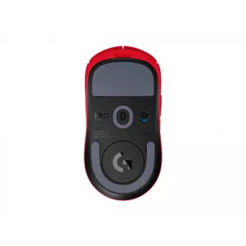 Logitech G PRO X SUPERLIGHT 2 SE pele - Spēļu - Bezvadu - Sarkana