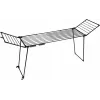 Veļas žāvētājs PROMIS MONZA izvelkams liels melns – salokāmas brīvstāvošas vadotnes, A1160mm P2600mm D6000mm