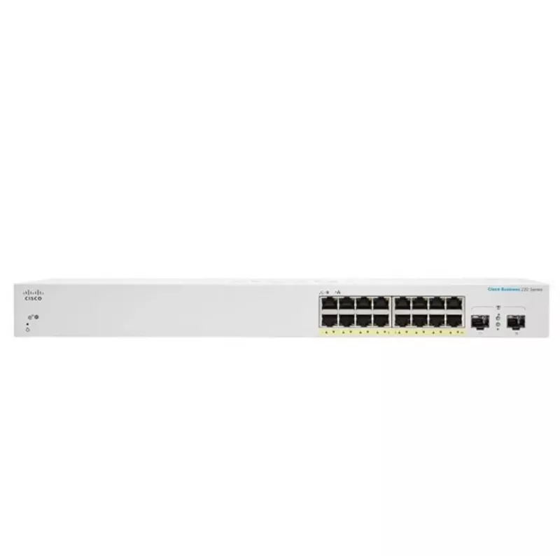 Pārvaldāms slēdzis Cisco CBS220-16P-2G