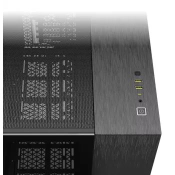 PC korpuss Corsair CC-9011287-WW Midi Tower Alumīnijs, Melns
