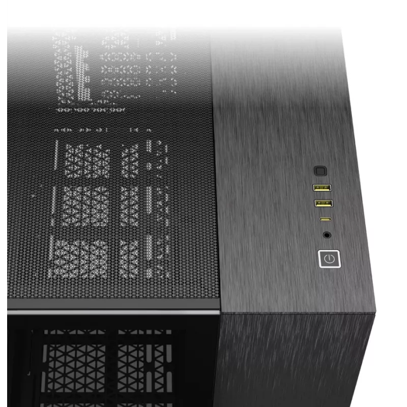 PC korpuss Corsair CC-9011287-WW Midi Tower Alumīnijs, Melns