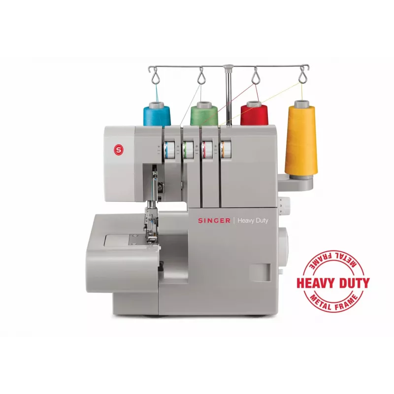 Overloka šujmašīna SINGER 14HD854 Heavy Duty Electric 120W Pelēks