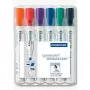 Marker Staedtler 351 B WP6 6 gab. Melna Zila Zaļa Oranža Sarkana Violeta