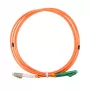 Patchcord Extralink LC/UPC - LC/APC Multimode OM2 Duplex 3mm 2m