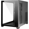 PC Case Inter-Tech C-501 Aspect Midi Tower Melns