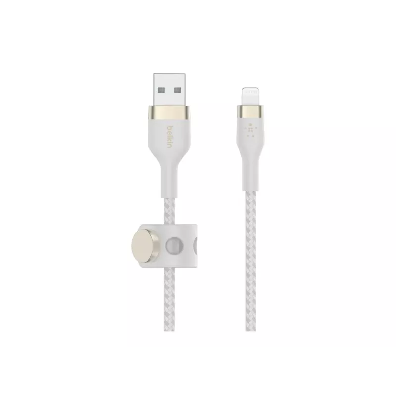 lightning kabelis Belkin CAA010BT1MWH 1m balts