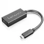 Lenovo 4X90M44010 USB grafikas adapteris, melns
