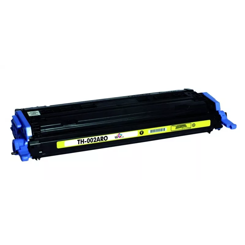Toner TH-002ARO (HP Q6002A) dzeltena pārstrādāta jauna OPC