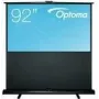 Optoma Panoview Pull Up DP-9092MWL - Ekrāns - 234 cm (92) - 16:9 - Matēti balts - Melns - Optoma HZ40STx, UHD35x