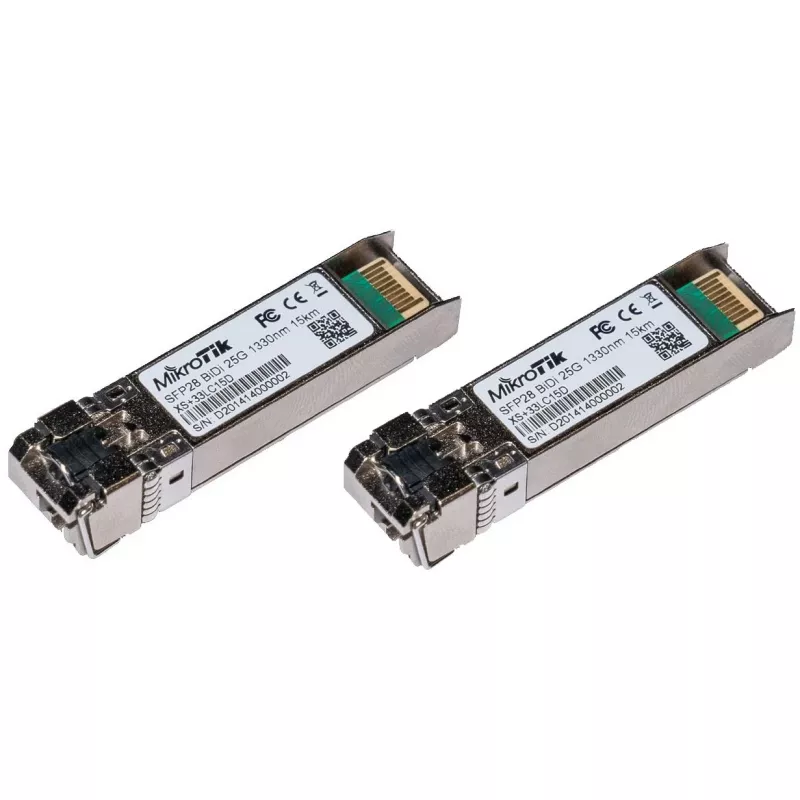 Mikrotik SFP/SFP+/SFP28 BiDi XS+2733LC15D 25000 Mbit/s LC 1330 nm