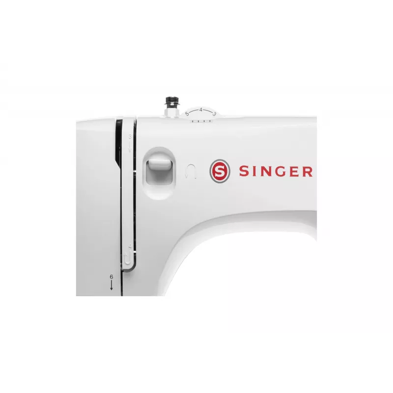 Automātiskā šujmašīna SINGER M2605 elektromehāniskā balta