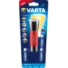 Varta 17627101421 - rokas lukturītis - melns - sarkans - alumīnijs - IPX4 - LED - 1 lampa