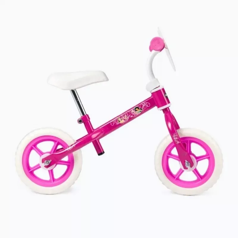 Līdzsvara velosipēds HUFFY Princess 10 collas bērniem, bez pedāļiem, viegls rāmis, putuplasta riepas