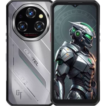 Viedtālrunis OukiTel WP62 5G 6,58 collas 8 GB RAM 256 GB krātuve 11000 mAh sudraba
