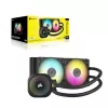 Corsair iCUE LINK TITAN RX RGB 12 cm Melns šķidruma dzesēšanas sistēma