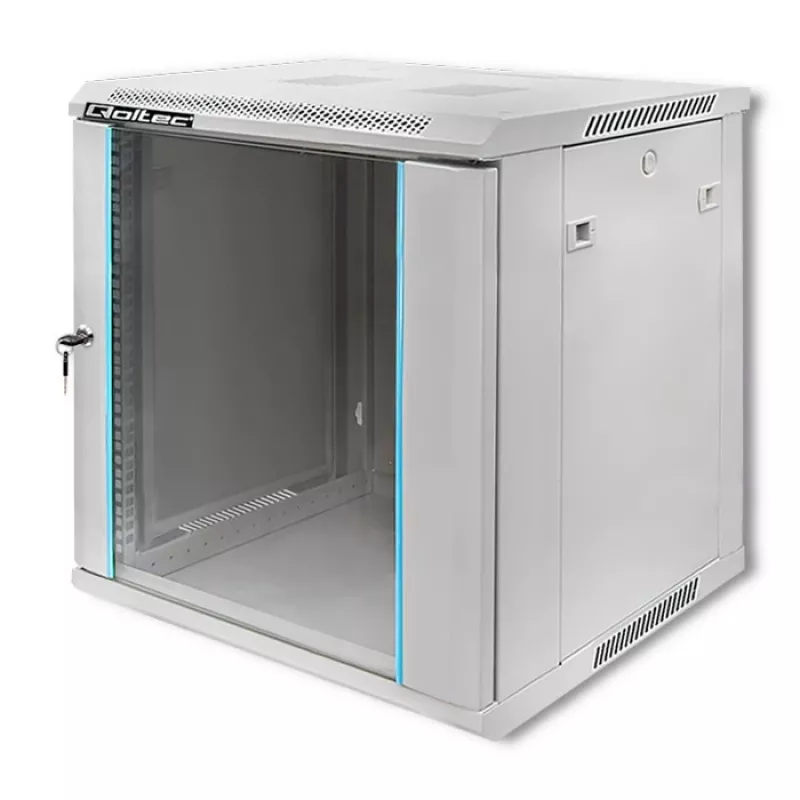 Rack cabinet QOLTEC 19-inch 12U model 54485 — tīkla/servera korpuss