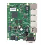 vadu maršrutētājs Mikrotik RB450Gx4 Gigabit Ethernet zaļš