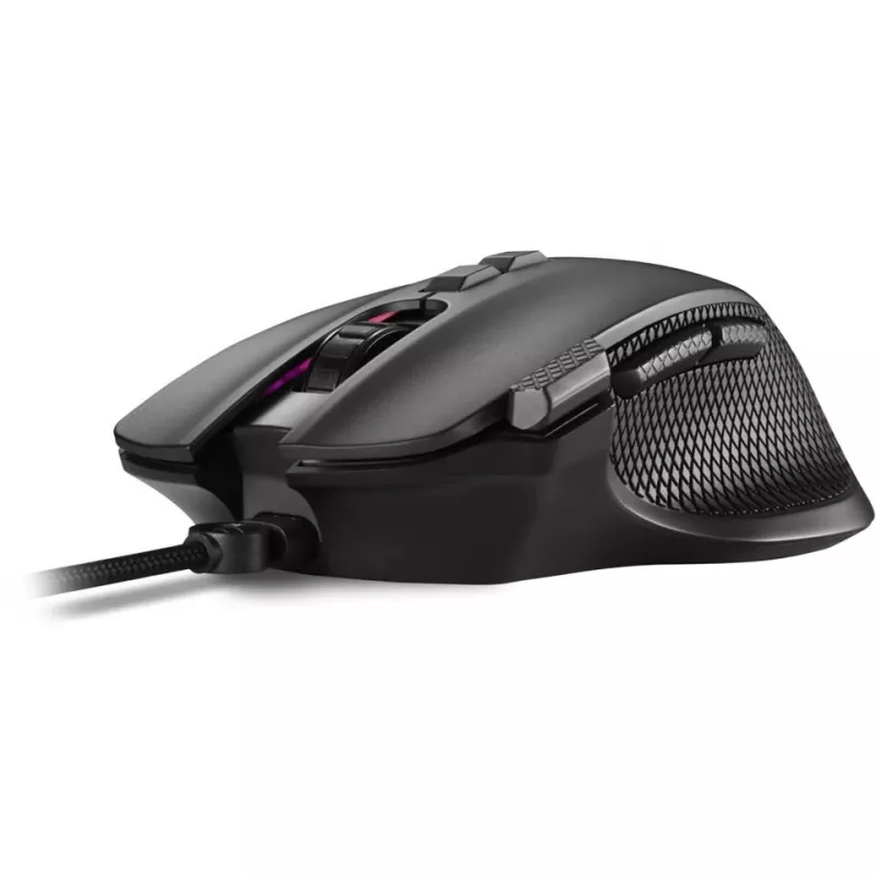 Sharkoon Mouse Shark Force 3 optiskā 8 pogas 12.800DPI melna