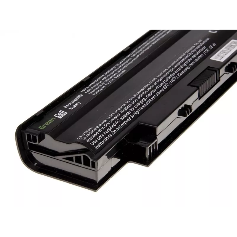 Baterija zaļa Cell DE01PRO priekš DELL Inspiron 15 N5010 15R N5010 N5110 14R N5110 3550 Vostro 3550