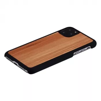 Viedtālruņa maciņš man and wood iPhone 11 Pro Max — cappuccino Melns apdare