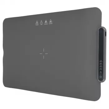 Extralink elektriskā apsildes paklājiņa pelēks 63X38 CM 400W