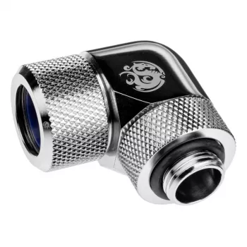 Caurule datora dzesēšanas sistēmai BitsPower BP-E90RMLA14 — misiņš, 14 mm diametrs, sudraba krāsa