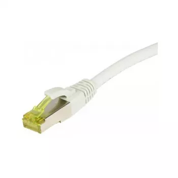 komutācijas kabelis RJ45, CAT6A 500Mhz, 1,5m, Balts, S-STP(S/FTP), TPE/LSZH(Ultraflex), AWG26, with Cat.7 instaliacinis kabelis, Synergy 21 (S217632)