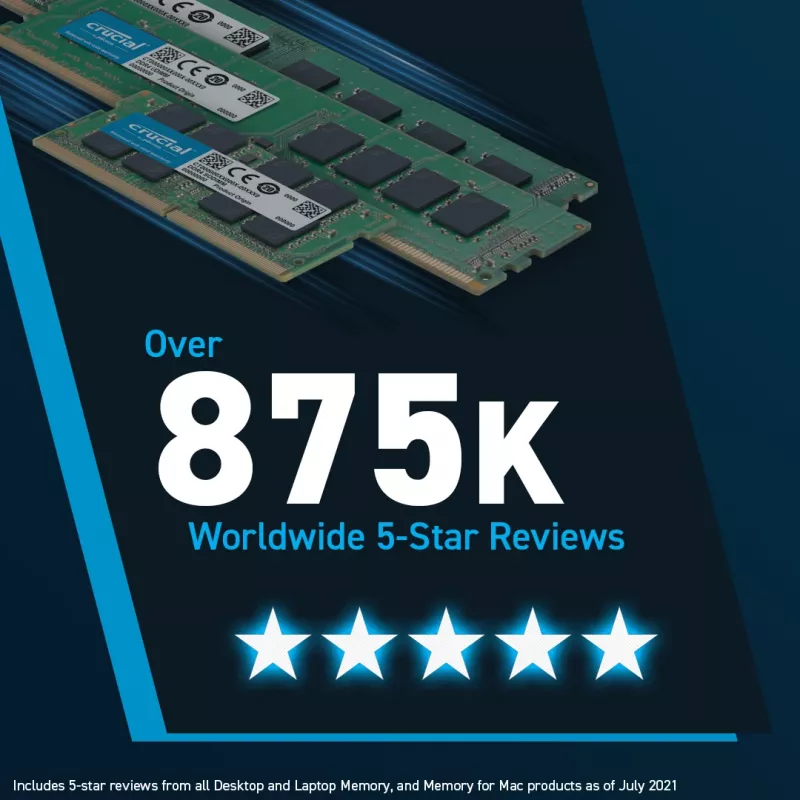 Crucial CT2K32G56C46S5 memory module 64 GB 2 x 32 GB DDR5 5600 MHz