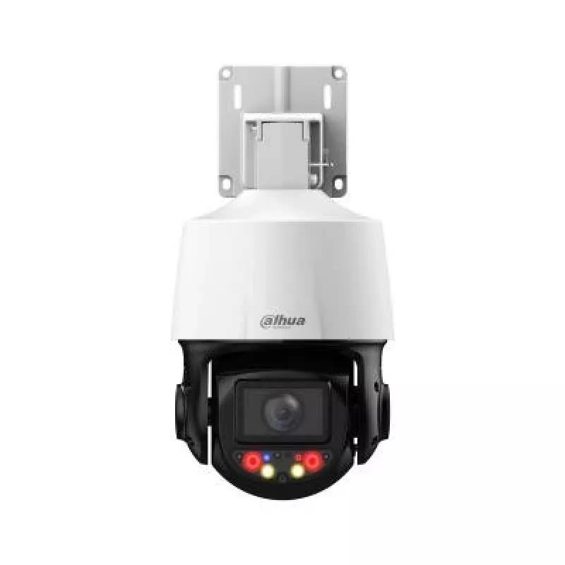 Torņa IP drošības kamera DAHUA SD3E410DB-GNY-A-PV1 — Āra, Griestu stiprinājums, 4 MP (2560×1440), Vadu, PoE, DC, Balta