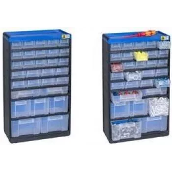 Uzglabāšanas kaste allit VarioPlus 30.0 x 13.5 x 52.5 cm – plastmasas organizētāja konteiners