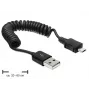 USB kabelis DeLOCK USB 2.0-A/USB micro-B 0,6m