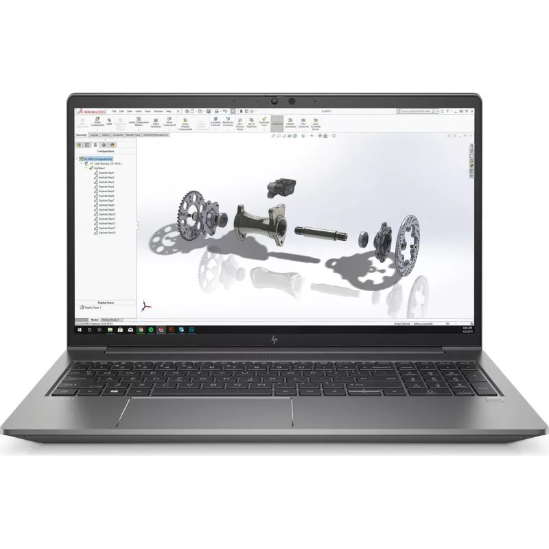 Portatīvais dators HP ZBook Power 15 G8 / i7 / RAM 64 GB / SSD disks / 15,6″ FHD (atjaunota prece)